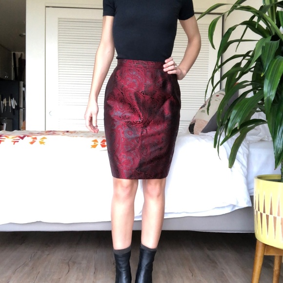 Jacques Fath Dresses & Skirts - Jacques Fath Pencil Skirt XS made in France